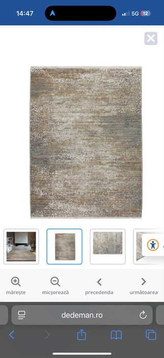 Covor mare gri 200x00
