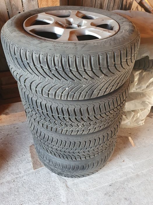 225 55 r16 jante OEM + anvelope M+S