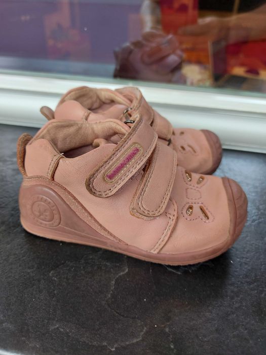 Детски кожени обувки Биомеханикс