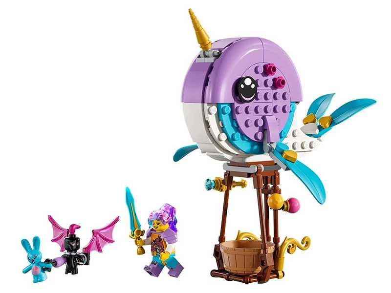 НОВИ! LEGO® DREAMZzz™ 71472 2в1 Нарвалът на Изи Балон с горещ въздух