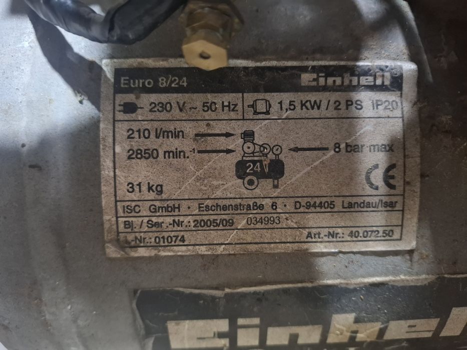 Compresor Einhell 24l