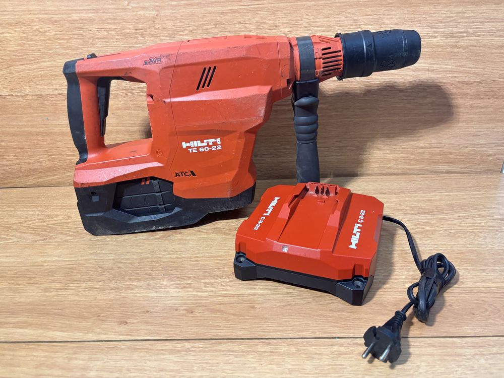 Rotopercutor hilti TE 60-22 nuron an 2023 baterie 12ah 2024
