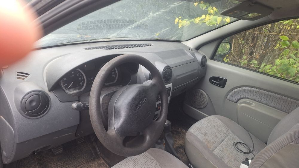 Bara fata spate punte Dacia logan 1.5 dci interior textil