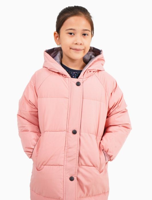 Детский пуховик куртка 2-6 лет детская зимняя для девочек