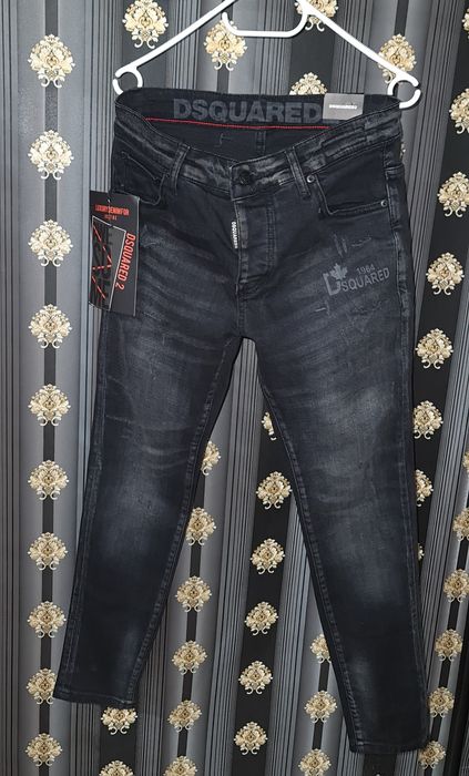 Blugi negri Dsquared2 icon