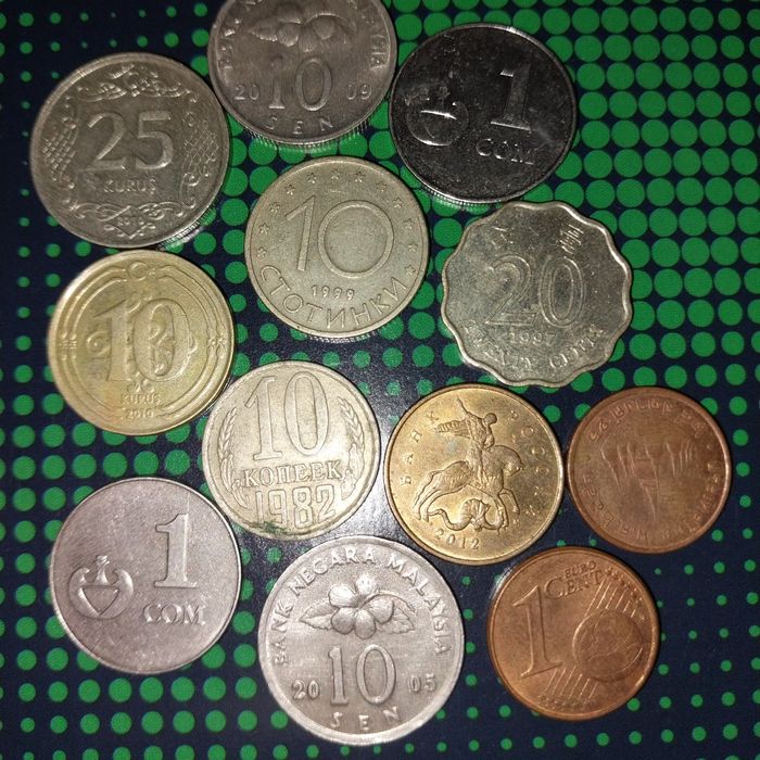 Монеты разных стран