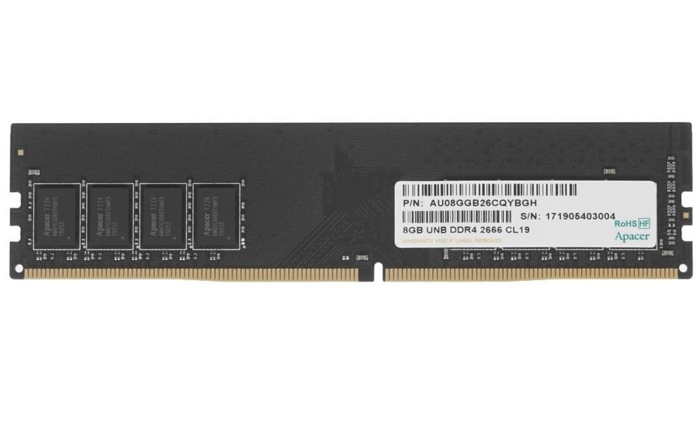 Модуль оперативной памяти Apacer UNB DDR4 8GB 2666 МГц
