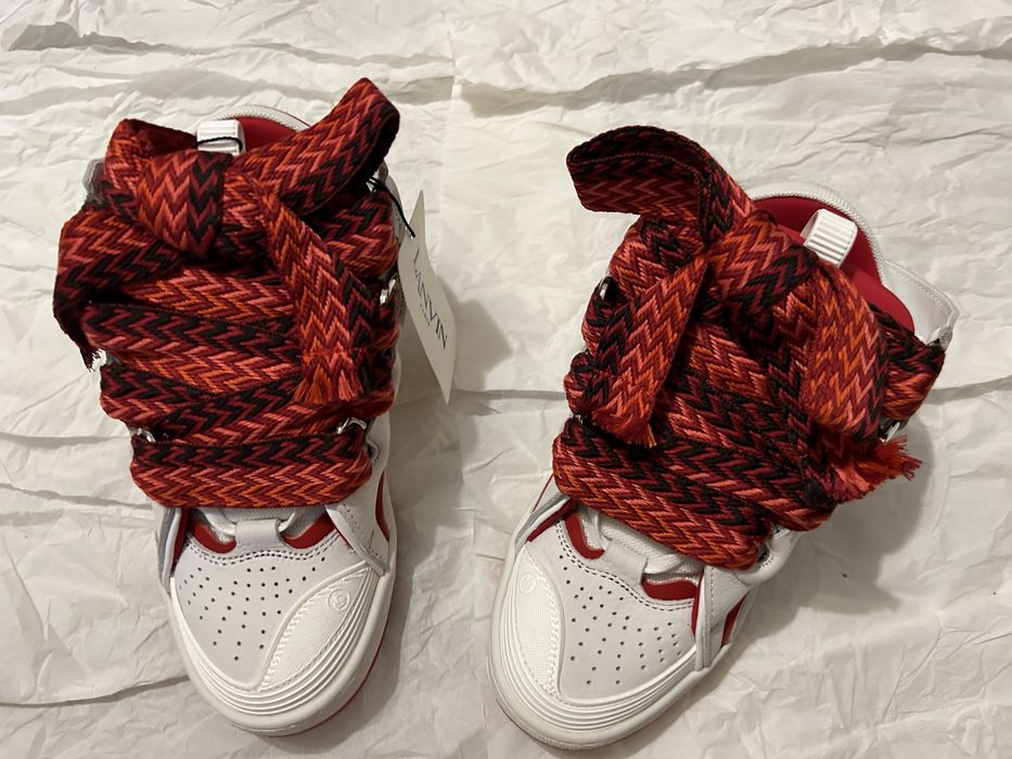 Adidasi Lanvin Curb Red