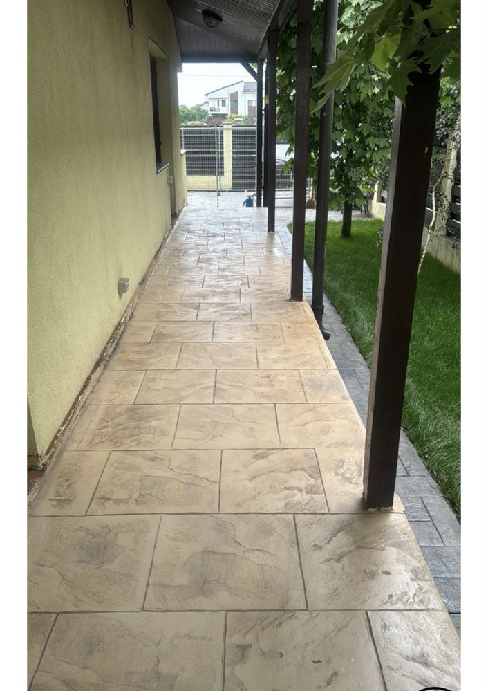 Beton amprentat !!