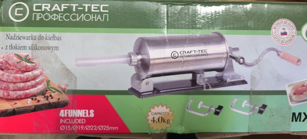 Cârnațar din inox capacitate 4 kg