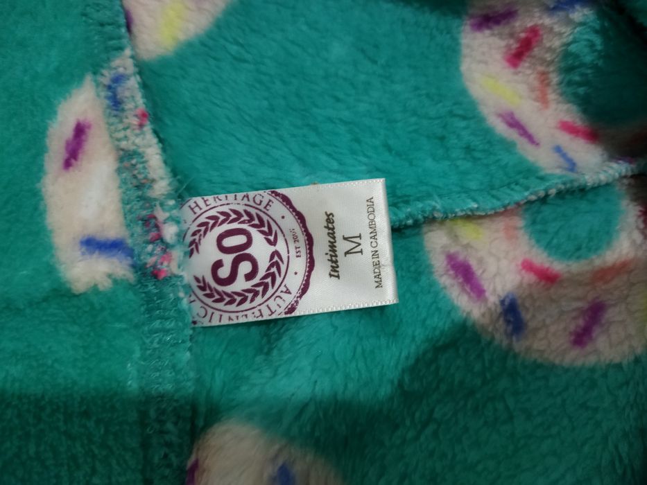 Pantaloni pijamale noi pufoase coccolino model gogoși dama mărimea S-M