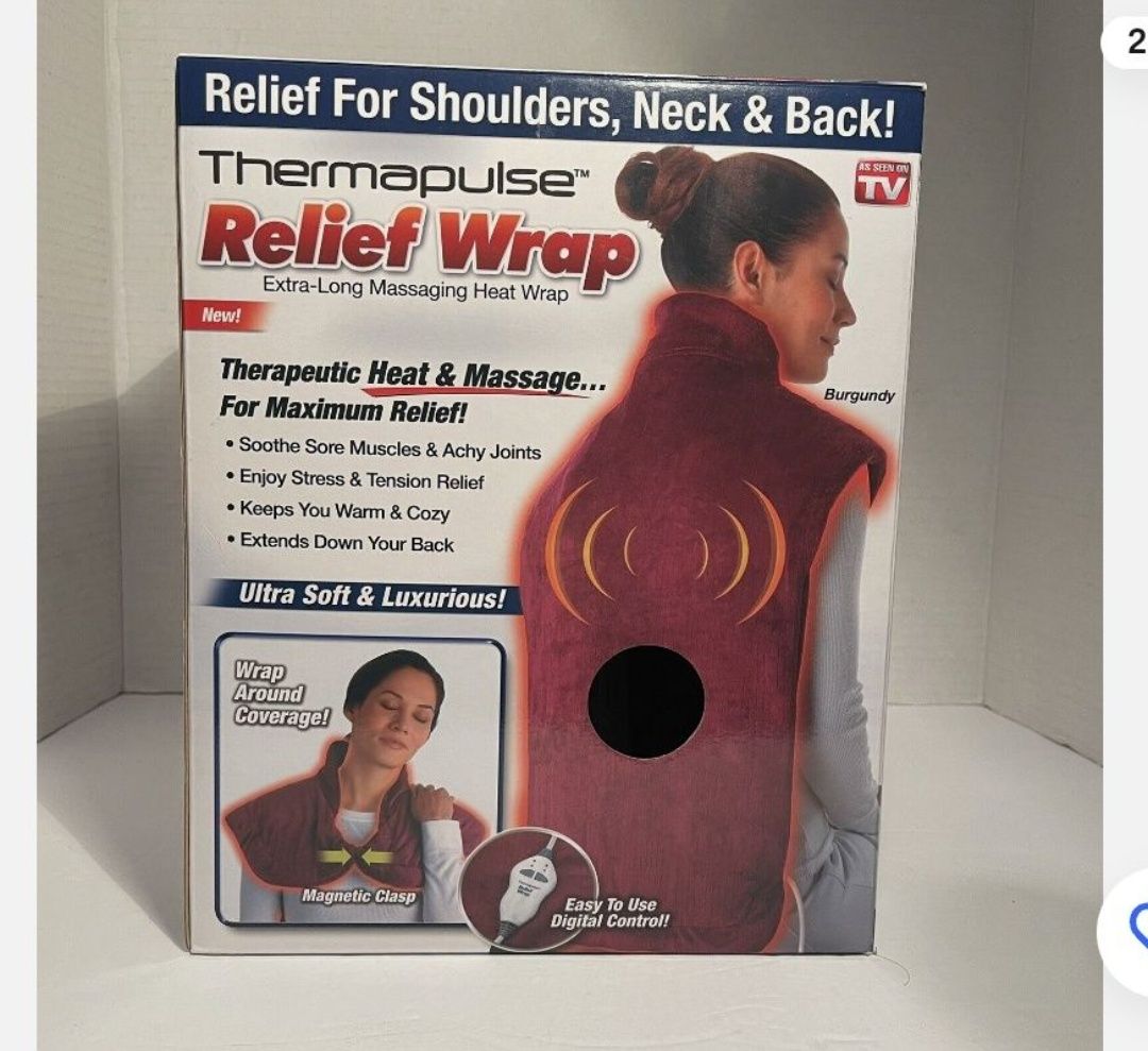 Термо масажор за врат, рамена и гръб