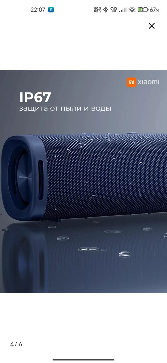 Xiaomi Sound Outdoor 30W Красный