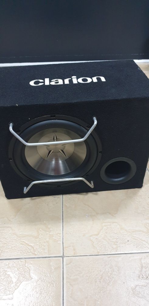 CLARION 300W субуфер 25см/10инча/SW2513В -500лв