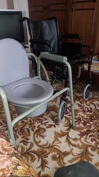 Кресло-коляска + био туалет