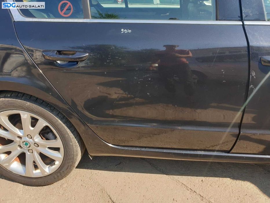 Usa Usi Portiera Portiere Dreapta Spate Dezechipata Skoda Superb 2 Hatchback Berlina 2008 - 2013 Culoare 9910