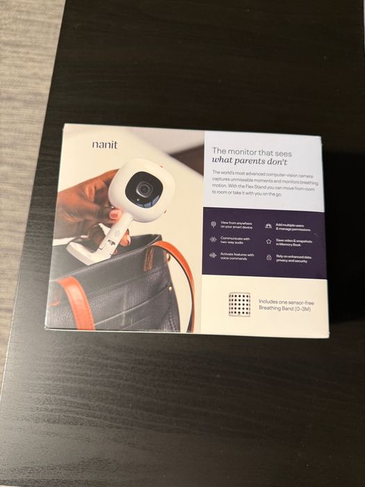 Camera Nanit Pro + Flex stand. NOU, SIGILATA