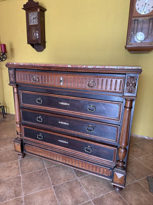 Comoda+oglinda lemn masiv!