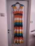 Rochie lunga cu stretch de vara