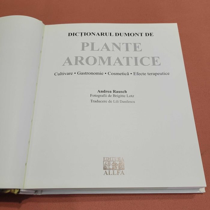 Plante aromatice - Dictionarul Dumont