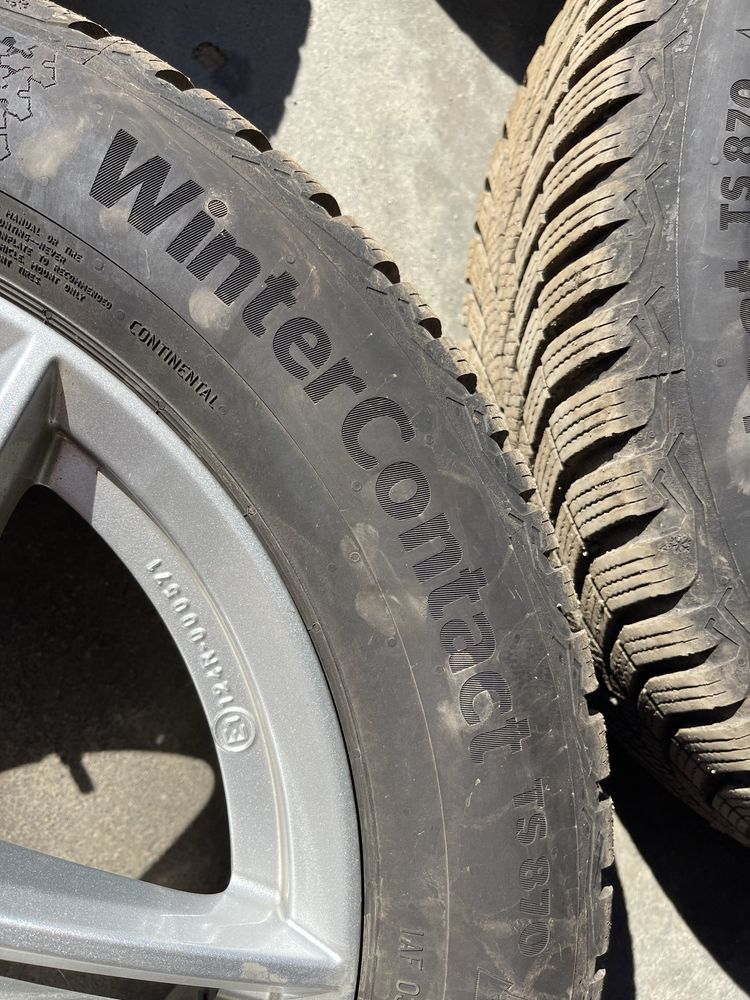 Mercedes нови зимни гуми ДОТ23 с джанти 205 60 16