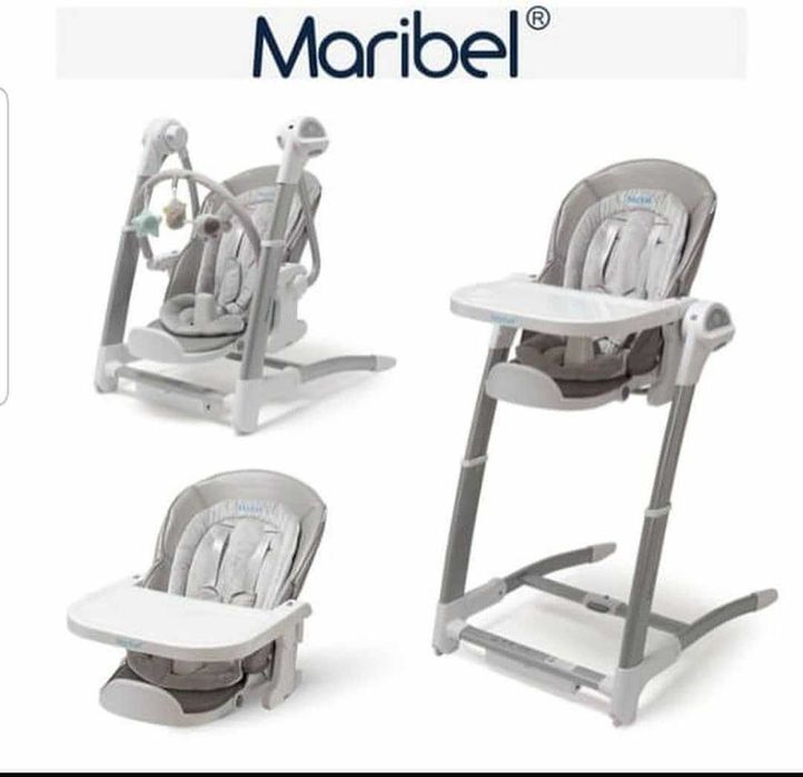 Детский стульчик для кормления 3в1 Maribel