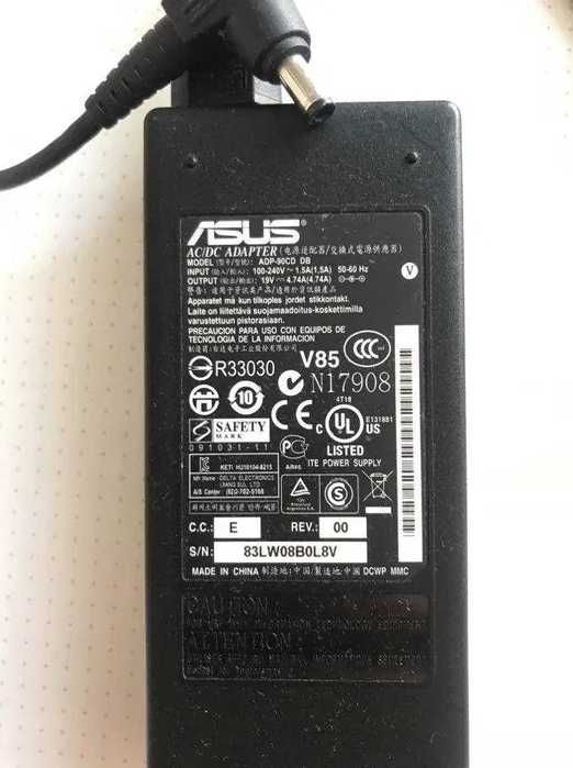 Зарядни за лаптопи Asus/Lenovo/HP ОРИГИНАЛНИ !!!