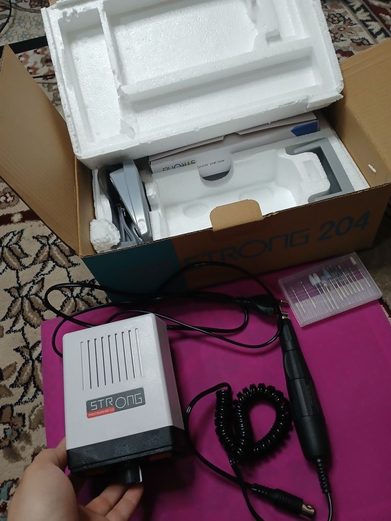 Manikur aparat srochna sotiladi 1 oy ham ishlatilmagan
