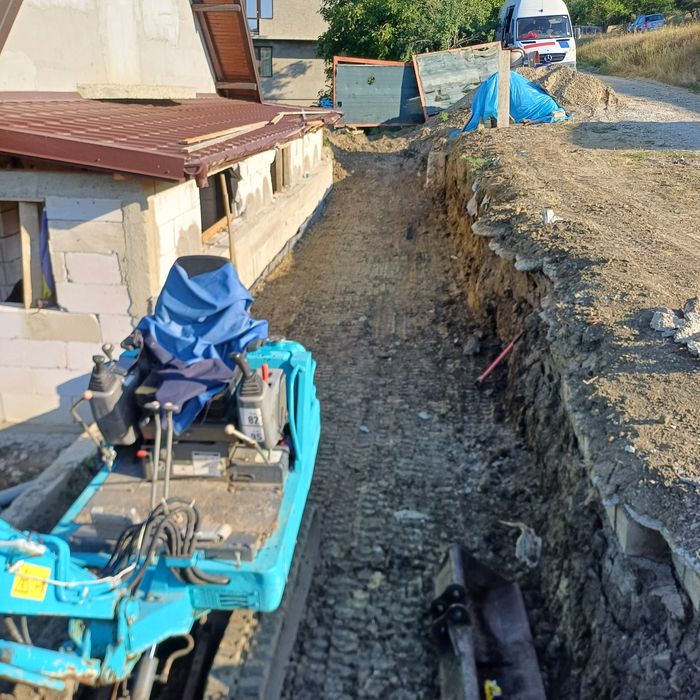 miniexcavator cu picon