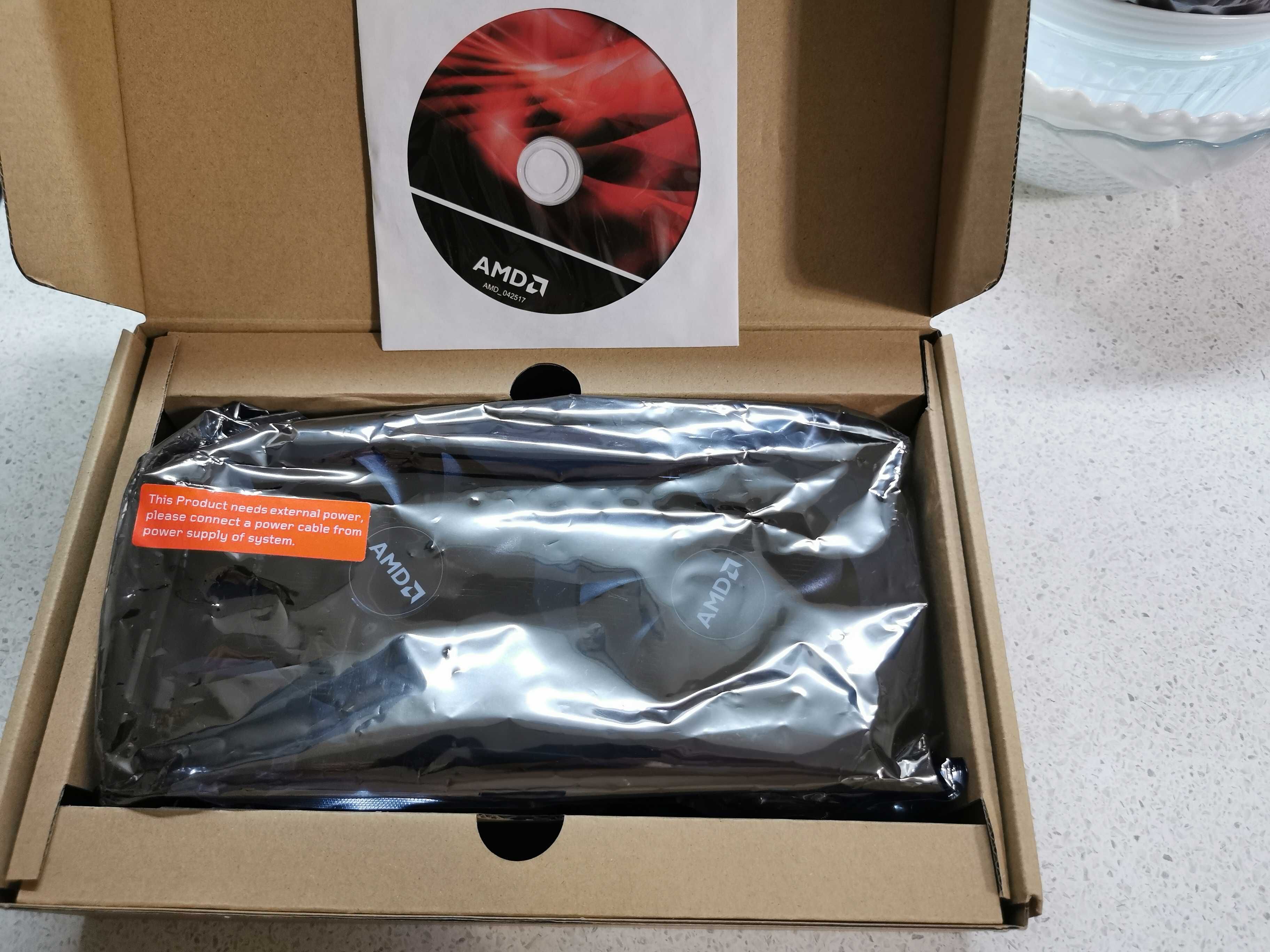 Видеокарты AMD RX580 и nVidia GeForce GT640