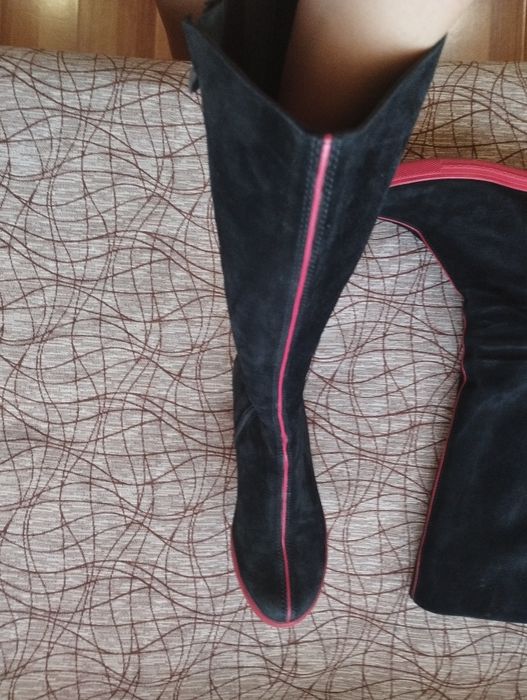 Ботуши - велур - 37