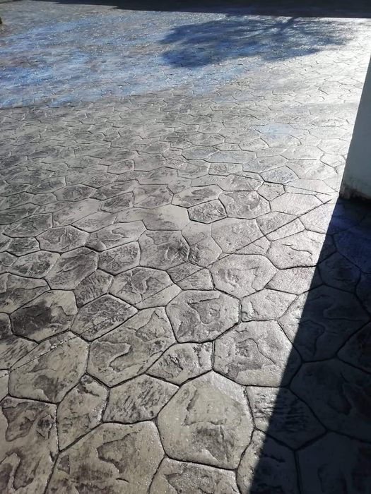 Beton amprentat  pavaj