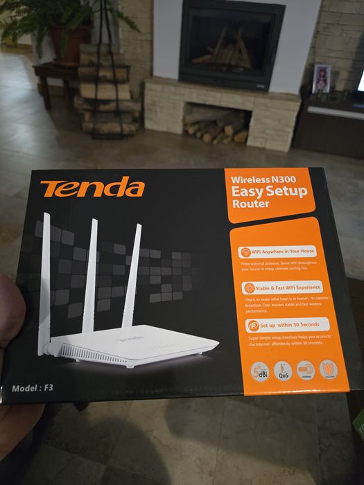 Vand router wireless Tenda F3 N300 efectiv nou