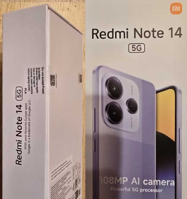 Xiaomi Redmi Note 14 5G si Smartwatch Xiaomi Redmi Watch 5 Lite, noi