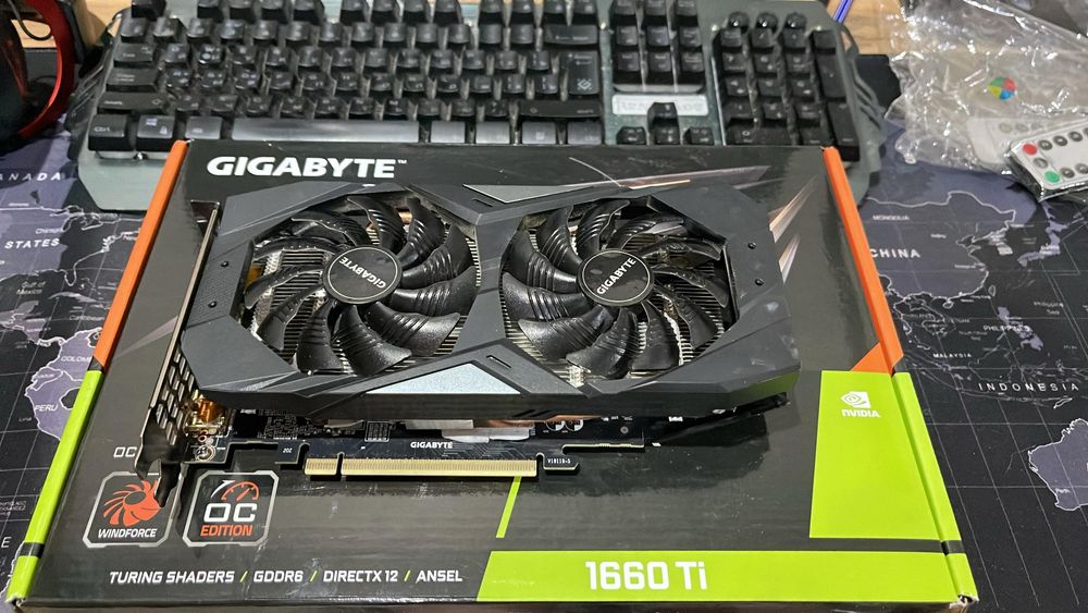 Продам видеокарту 1660ti 6g