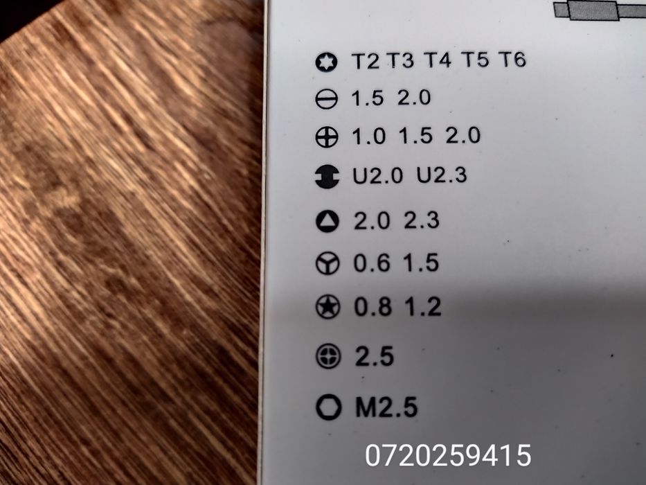 Surubelnita de Precizie Magnetice, HBM, cu biti, 26 piese