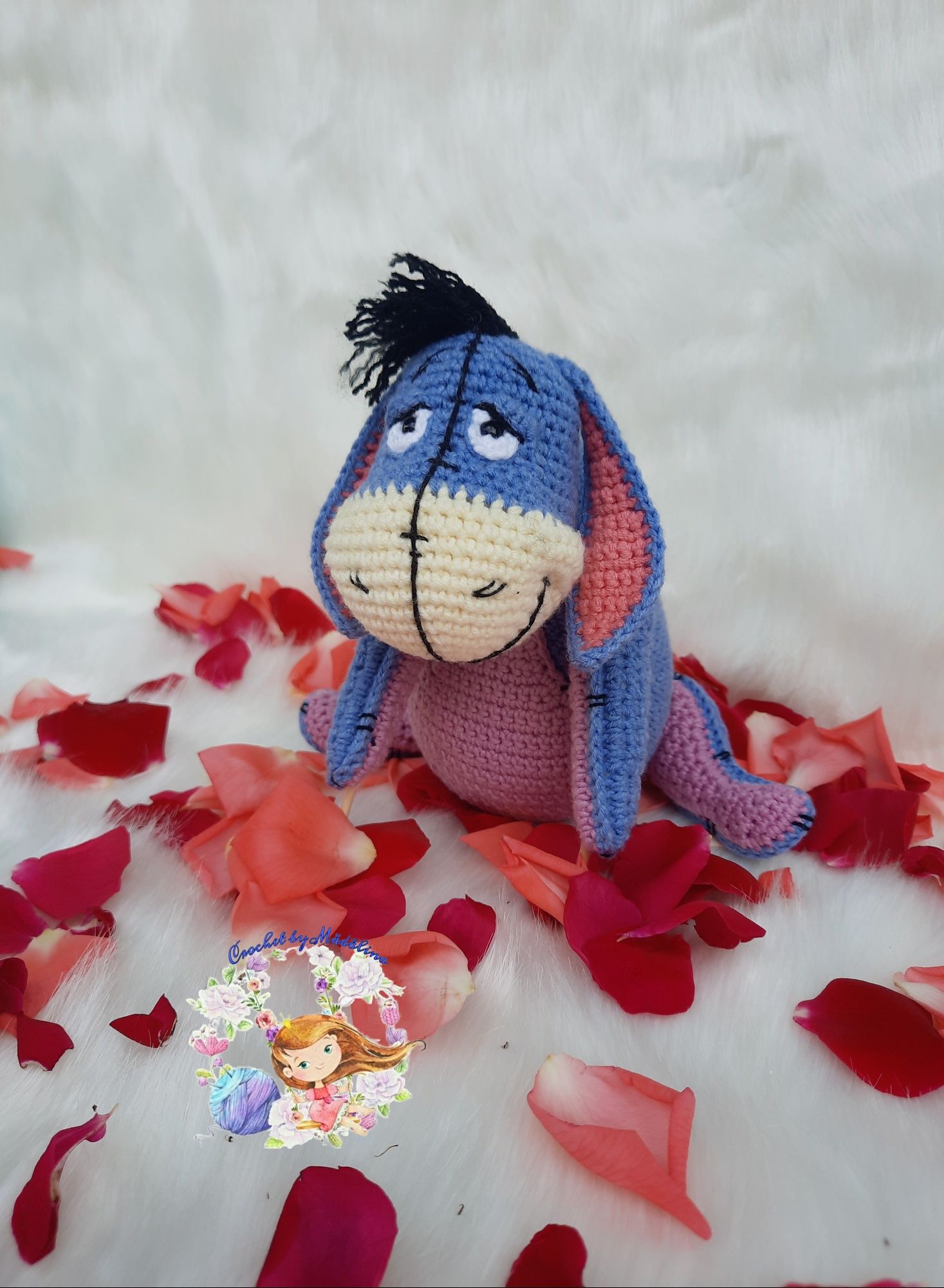 Magarusul Eeyore crosetat