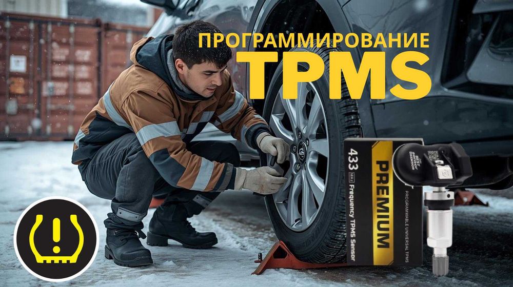 Прошивка, адаптация, установка, клонирование датчиков давления в шинах