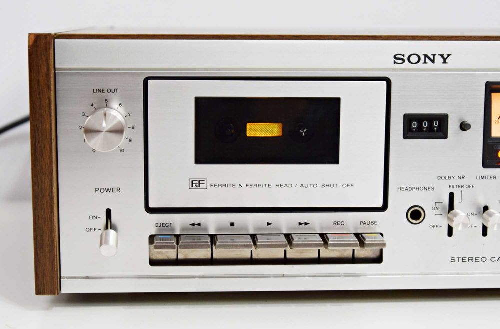 Deck Sony TC-204 SD, casetofon defect