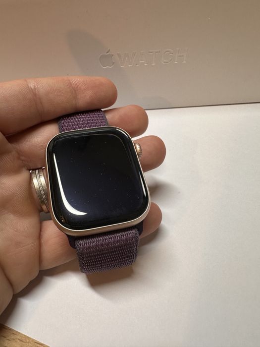 Apple watch series 10 42 mm rose gold + plum sl GPS