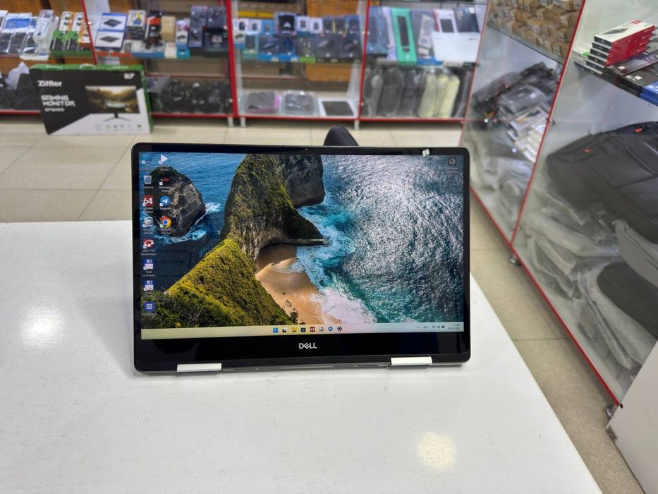 Dell i7 ekrani sesorlik x360 16/512ssd