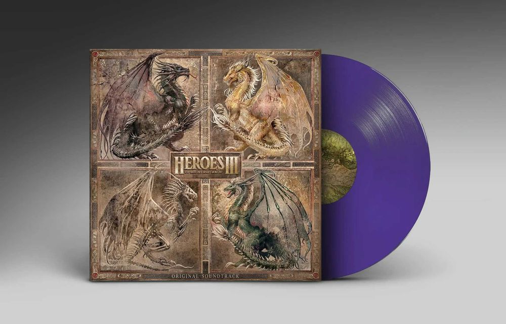 Heroes of Might and Magic III OST – 2nd edition vinyl