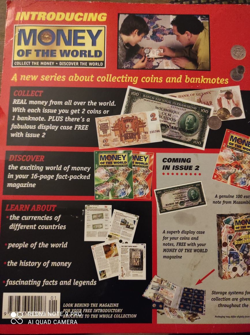 Nr 1 din colecția "Money of the World"