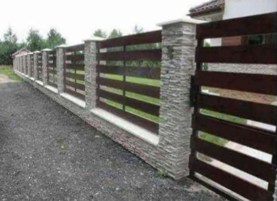 Vând garduri, diferite materiale și modele bca plasa bordurata sipca