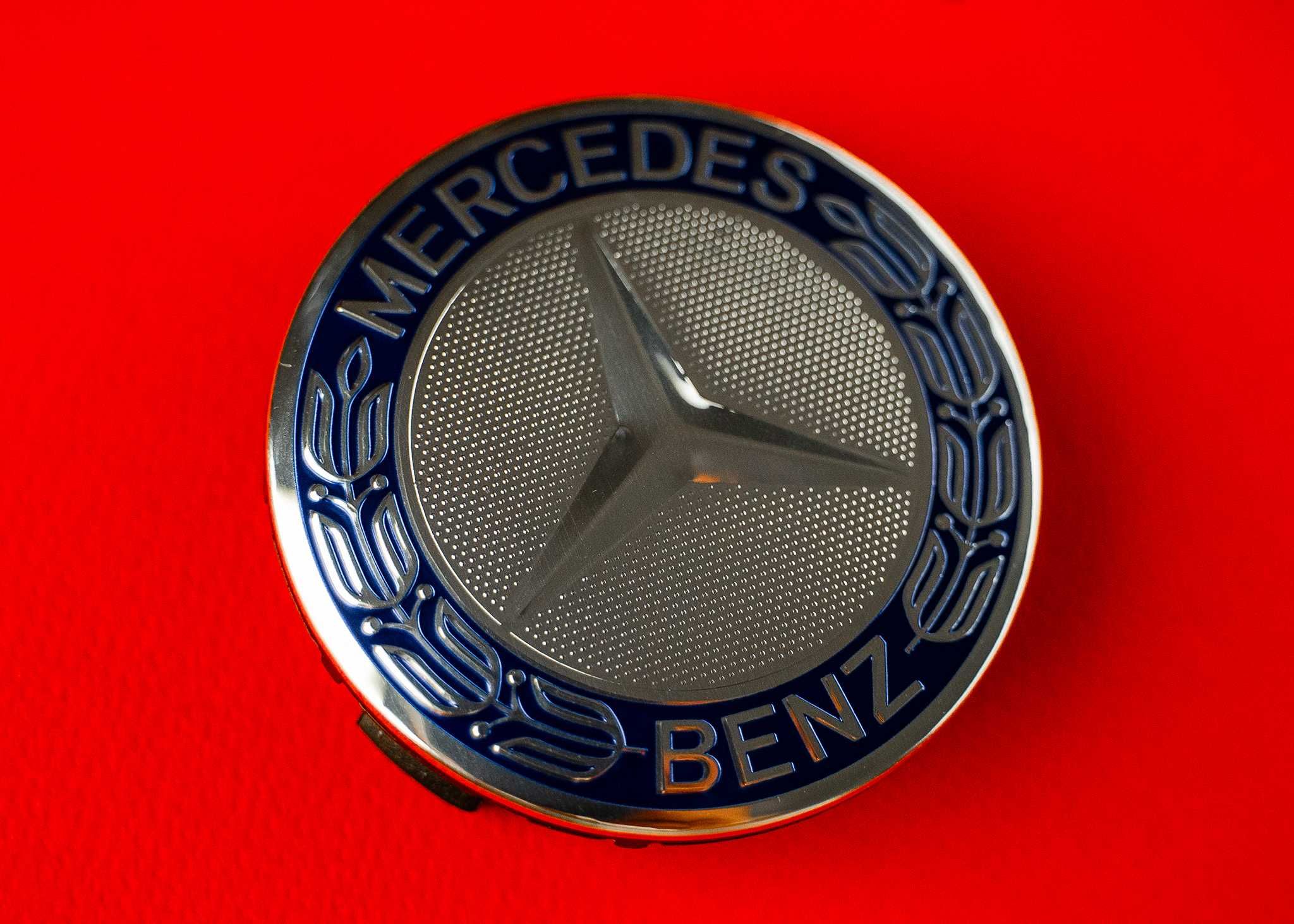 Mercedes Benz капачки 75mm за джанти Мерцедес w211 w203 w220 w210 w204