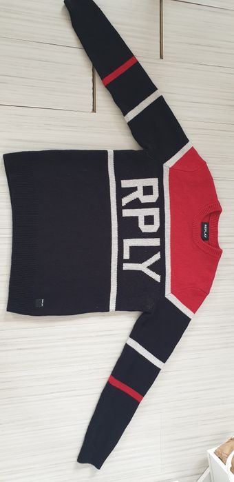 Replay Milano Wool / Mens Size L НОВО! ОРИГИНАЛ! Мъжки Пуловер!