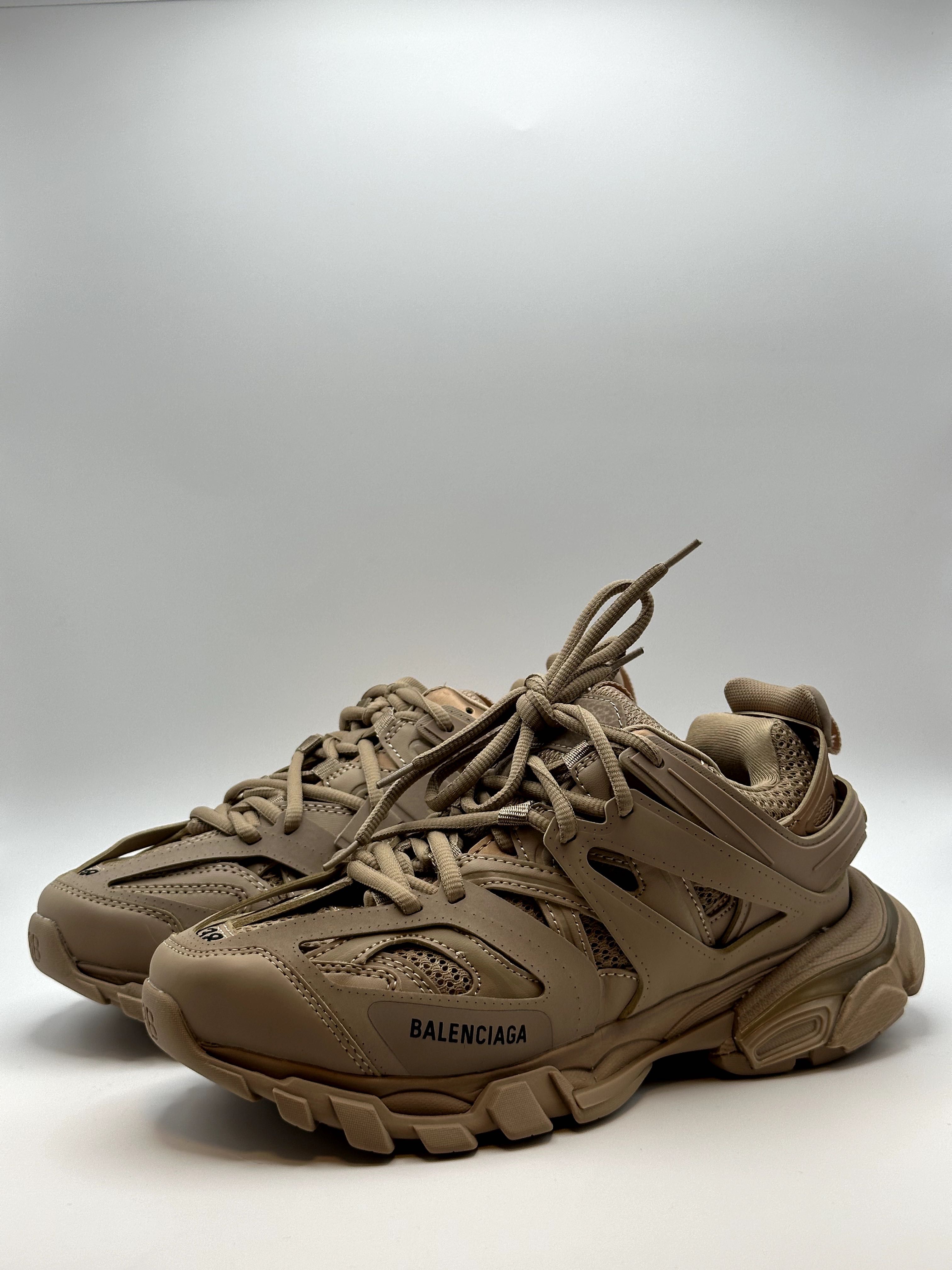 Balenciaga Track Brown Sneakers