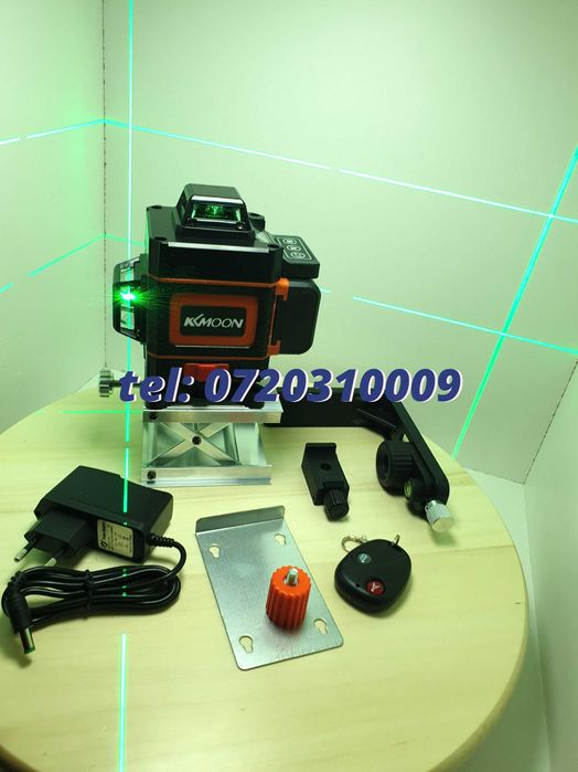 Reducere Auto Nivela Unda Verde 4d Profesionala 16 Linii Autonivelare