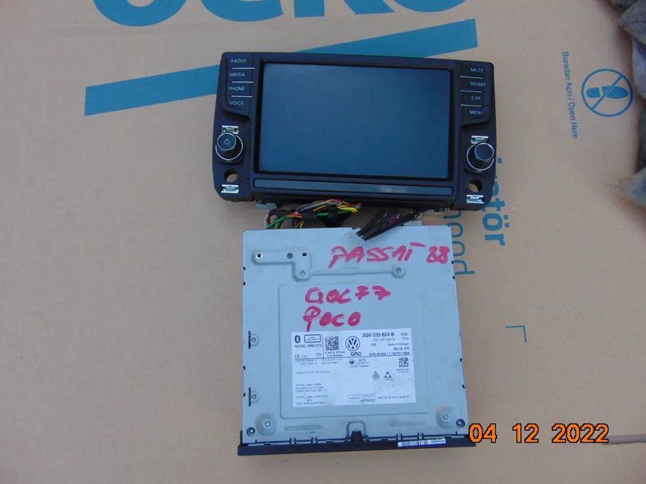 Navigatie VW Tiguan 2 Passat B8 Golf 7 Crafter display unitate modul navigatie completa