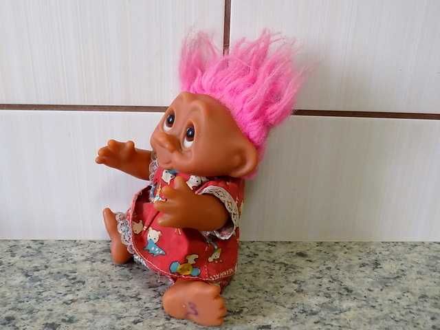 Troll vintage de colectie /  1990.  / Plata avans / T. gratuit posta